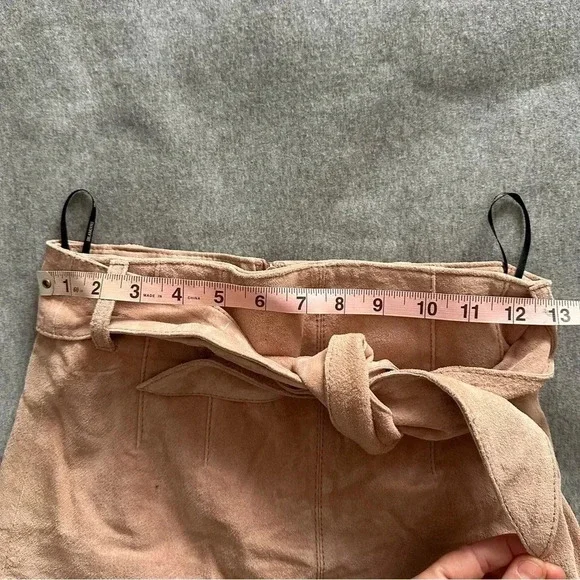 Blank NYC suede mini skirt blush pink size 25 - Picture 9 of 10